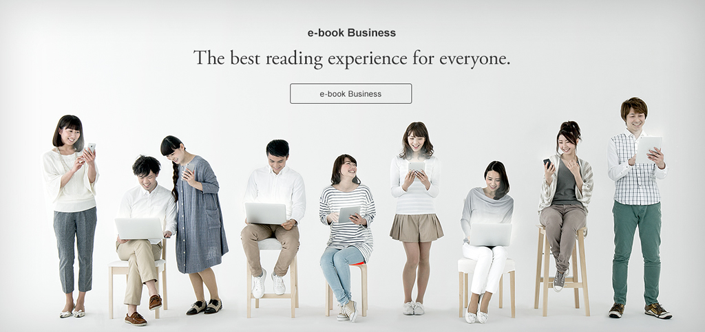 e-Book Service　The best reading experience for everyone.　e-Book Service